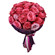 bouquet of 25 pink roses. Kazan